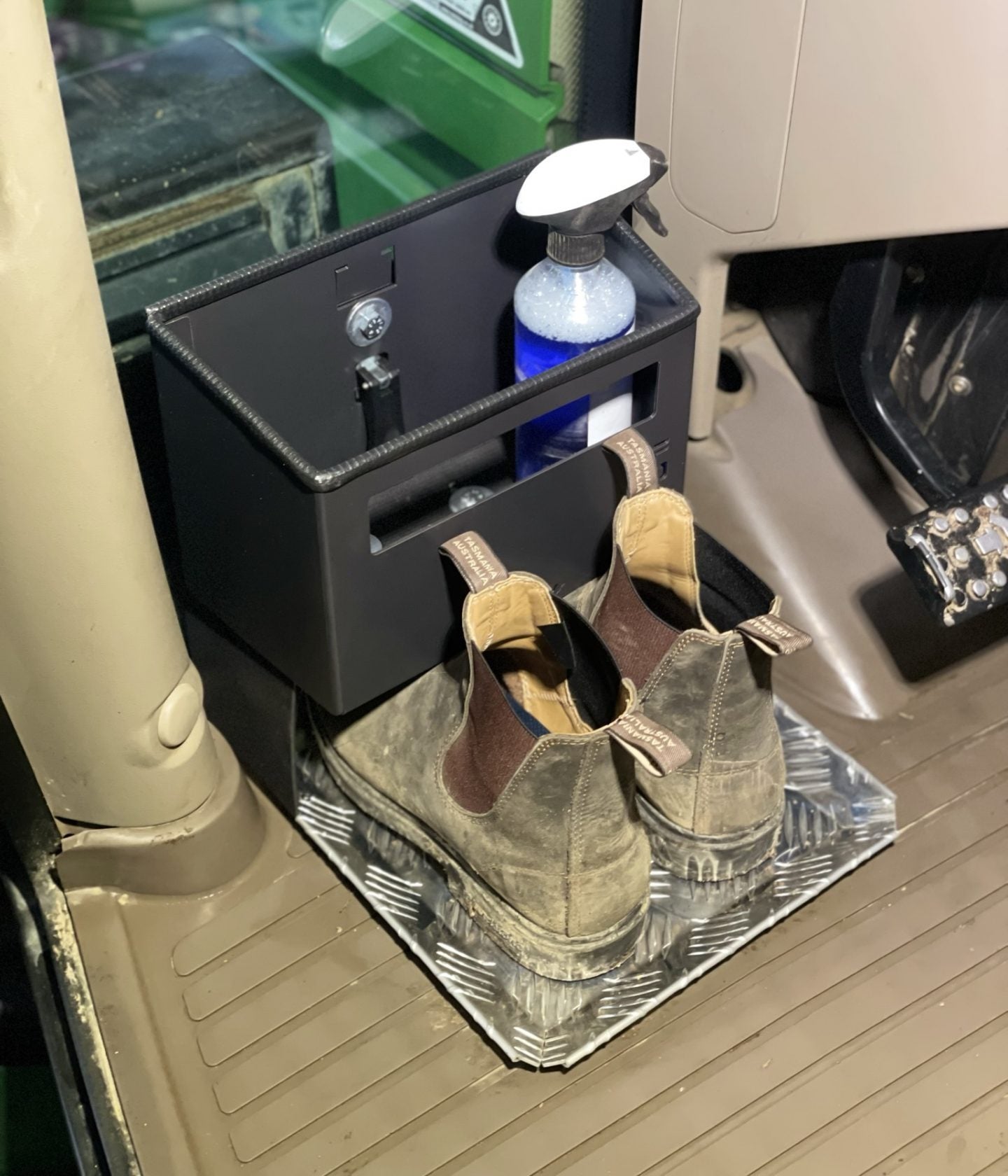 Tractor Cab Boot Container