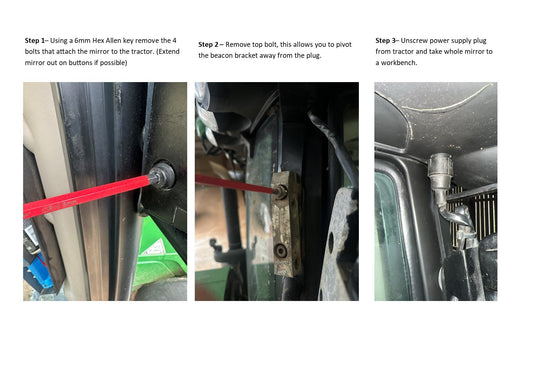JD Electric Mirror Repair Block