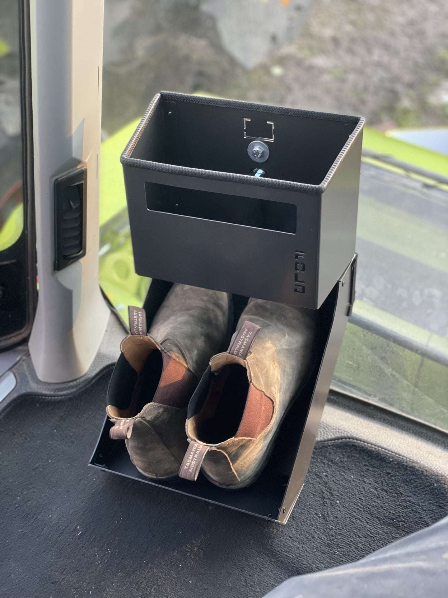 Tractor Cab Step Boot Storage Box